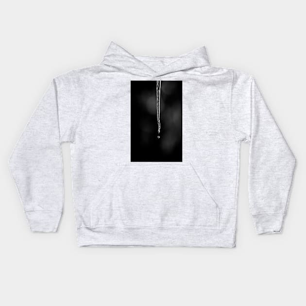 Icy exclamation point (!) Kids Hoodie by LaurieMinor